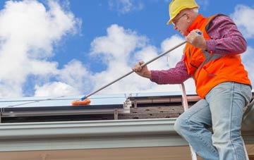Worsbrough Common soft wash roof cleaning
